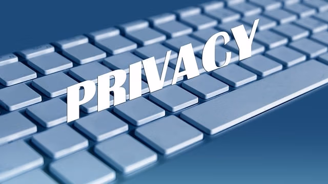 Privacy Bild mit Tastatur